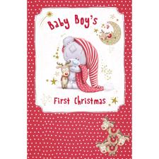 Baby Boy's 1st Tiny Tatty Teddy Me to You Bear Christmas Card Image Preview
